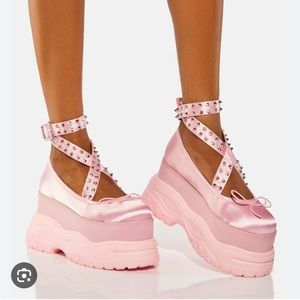 dollz kill simone rocha inspired ballet sneaker